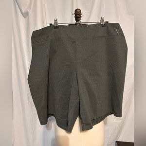 Women’s Grey shorts 9” Inseam. Never Worn. LAND’S END 2XL. Let’s go with $13